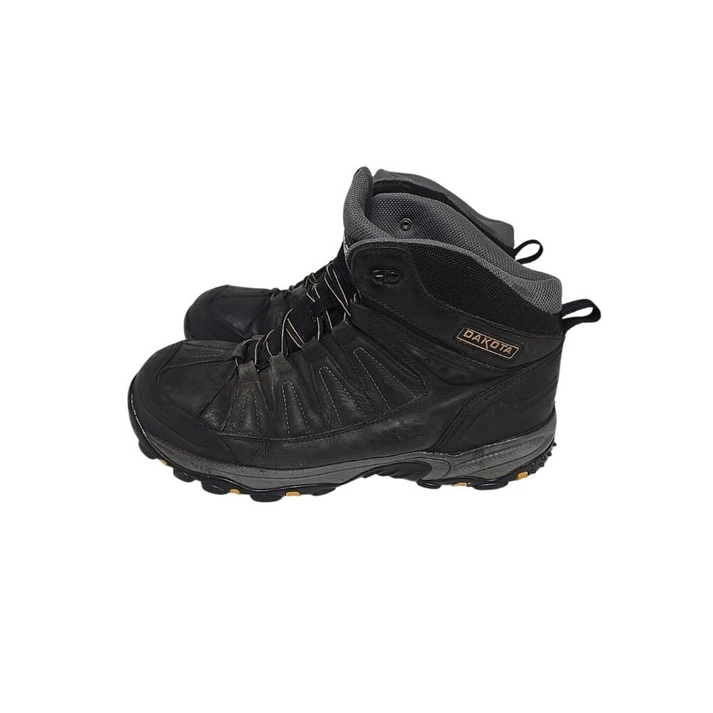Dakota Men's 6" 2301 Aluminum Toe Comp. Plate WP Work Boots Black Size 12W/L - Picture 5 of 7